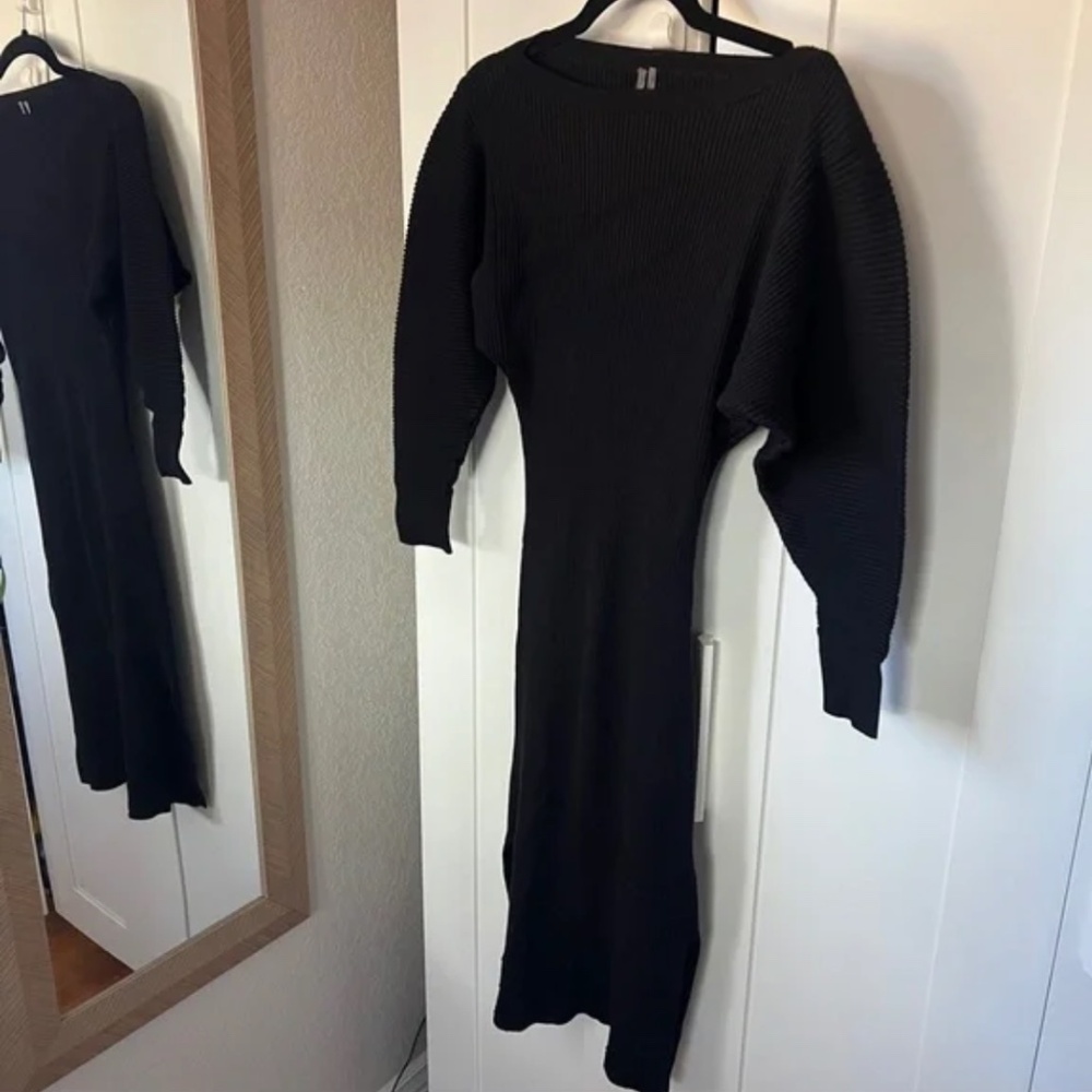 Anthropologie Ribbed Sweater Dress Sz XS